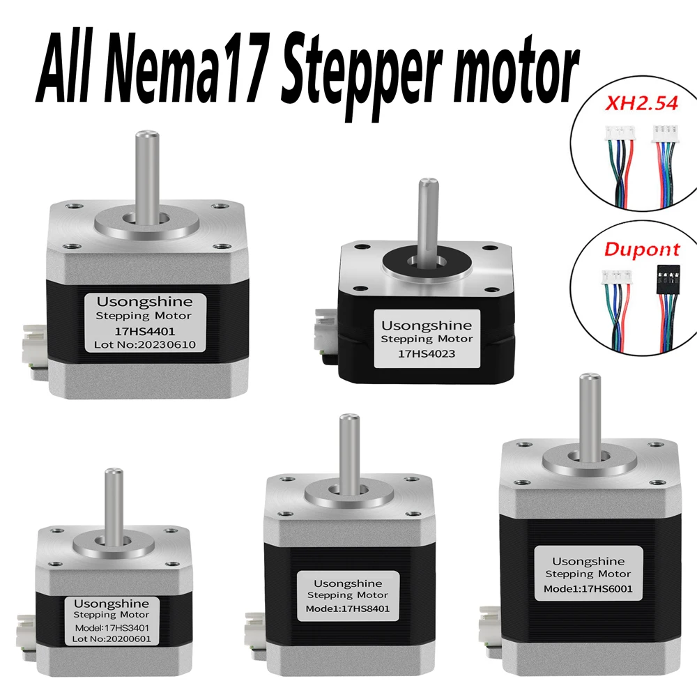 Stepper Motor Nema17 - มอเตอร์สเต็ปเปอร์ Usongshine All Nema17 รุ่น 17HS4401
