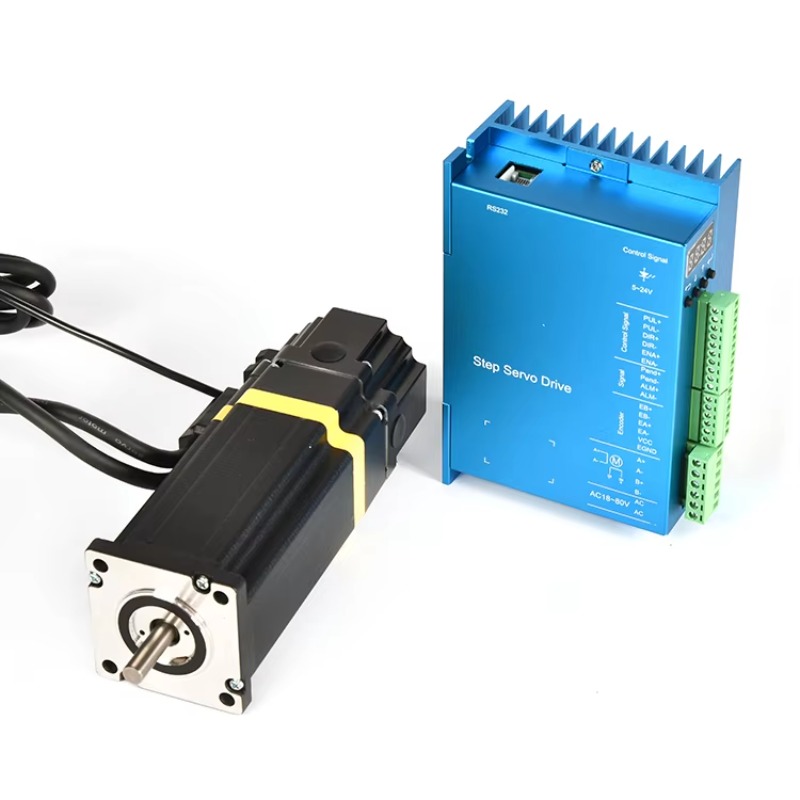 Nema23 Stepper - มอเตอร์สเต็ปเปอร์แบบวงปิด Nema 23 3Nm พร้อมเบรกและไดรเวอร์ ชุดอุปกรณ์