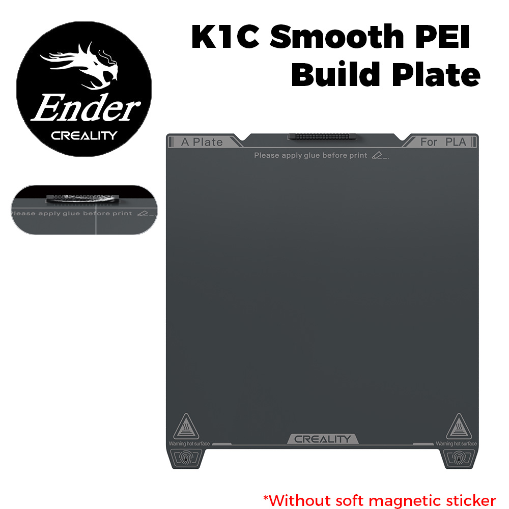 Aluminium Profile 2020 - Creality อย่างเป็นทางการ K1C Smooth PEI สร้างแผ่น