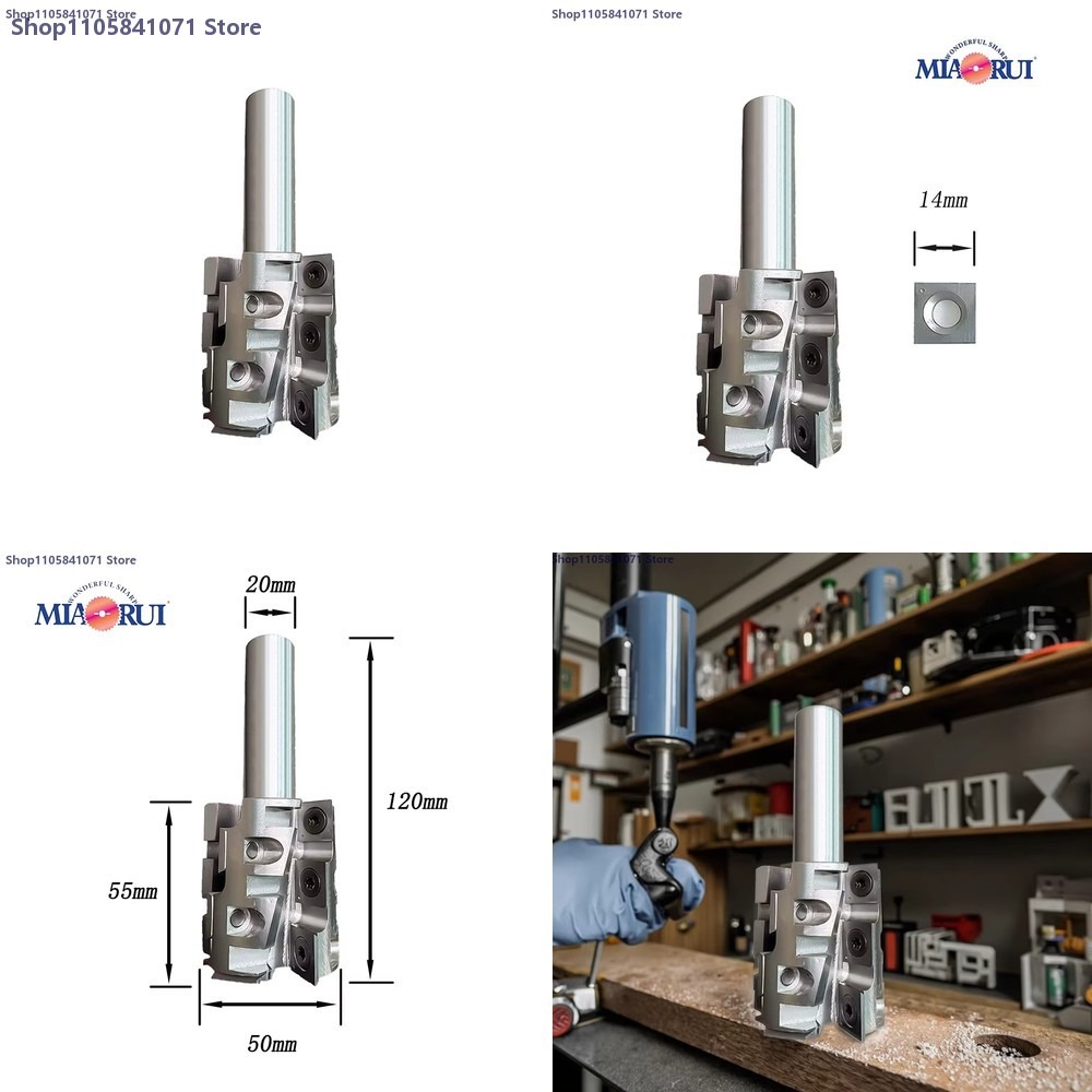 Cnc Router - ดอกเราเตอร์สำหรับงานไสขอบแบบเกลียว พร้อมเม็ดมีดคาร์ไบด์แบบเปลี่ยนได้ ดอกกัด CNC เครื่องมือสำหรับงานไม้ งานไส