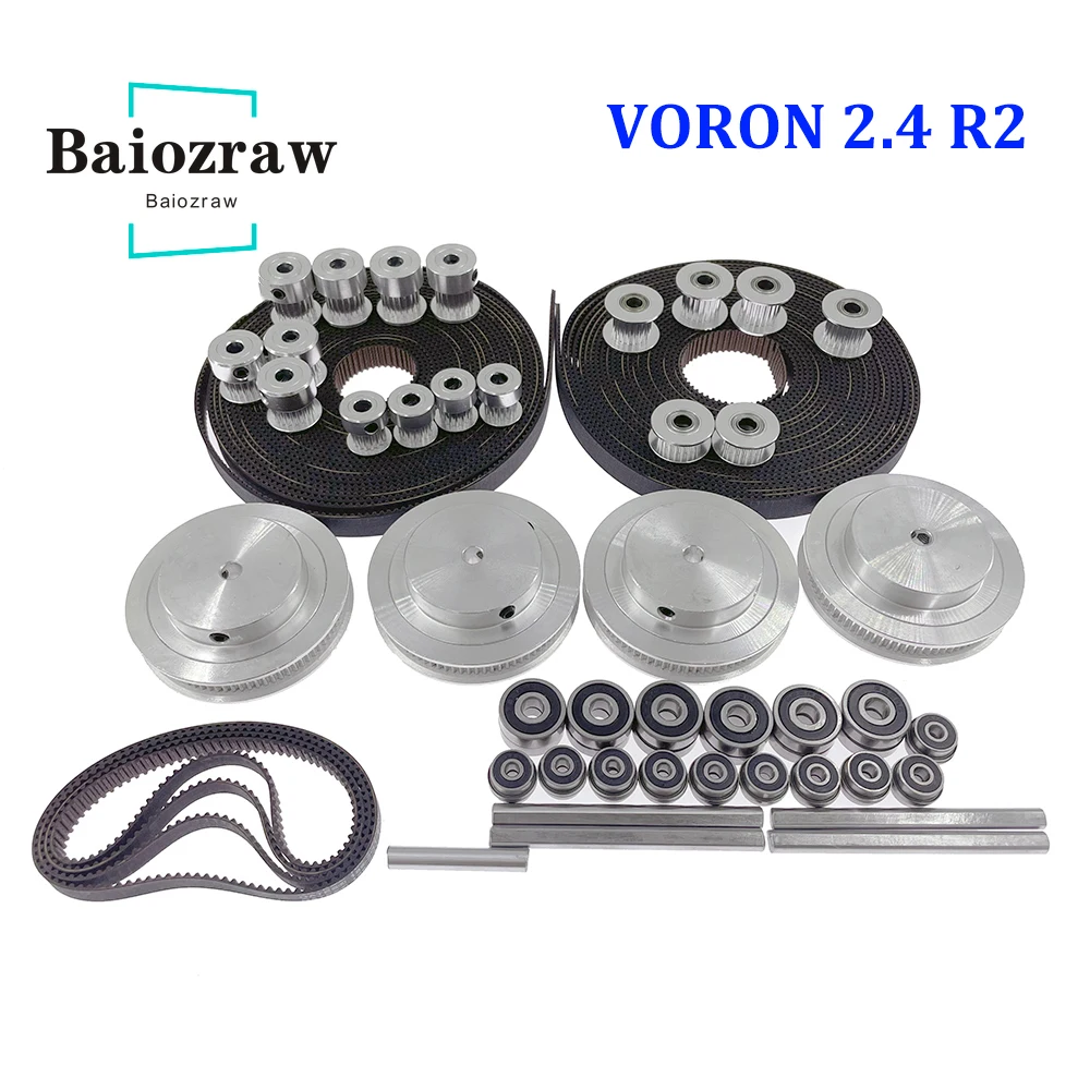Gt2 Pulley - Baiozraw ชุดชิ้นส่วนเคลื่อนไหว corexy LL-2GT GT2สายพานเปิด2GT 16T