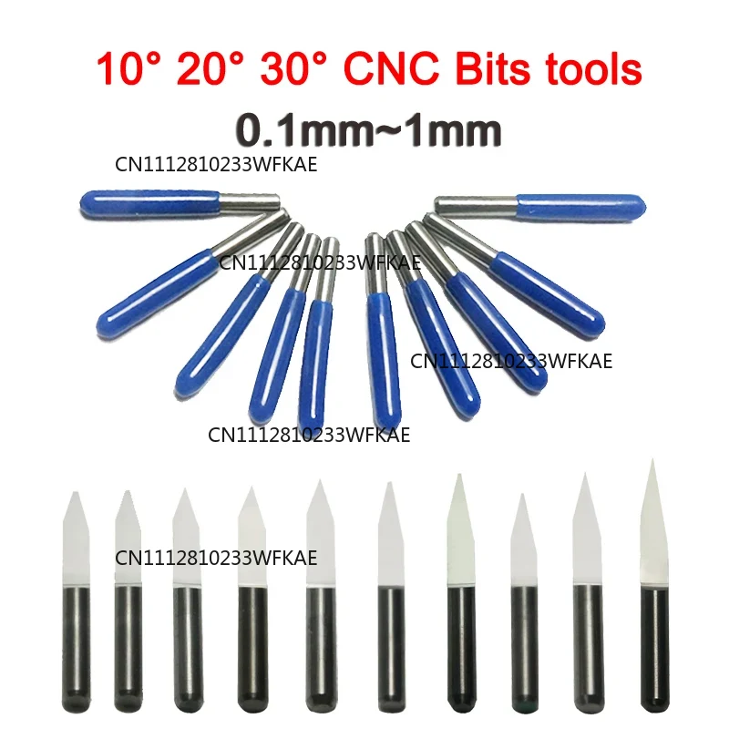 End Mill - 10CS สำหรับ PACK LY, ดอกกัดคาร์ไบด์ PCB