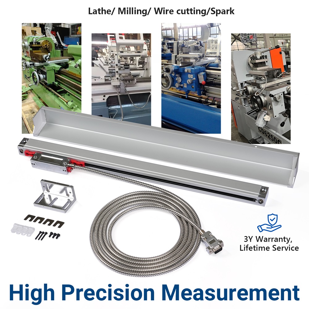 Cnc Router - เซ็นเซอร์วัดระยะแบบเส้นตรงอุตสาหกรรม KA300 ใช้กระแสไฟ 80mA ออกแบบประหยัดพลังงาน เหมาะสำหรับเครื่องกลึง