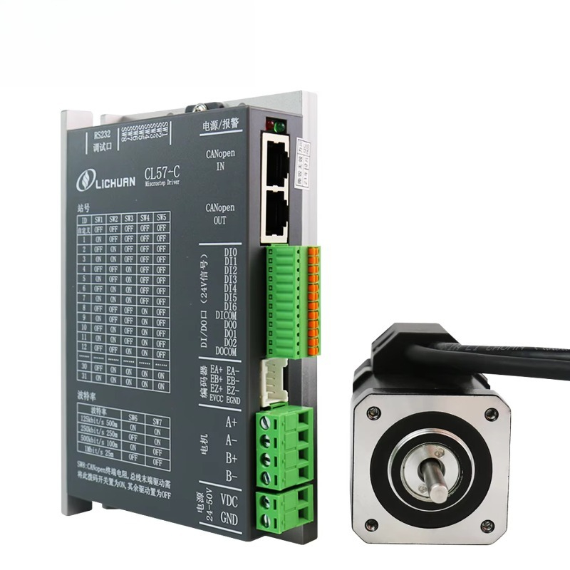 Stepper Motor Nema17 - ชุดควบคุมมอเตอร์สเต็ปเปอร์ DC24V~50V 1.2A 1000PPR 0.48/0.72N.m 2