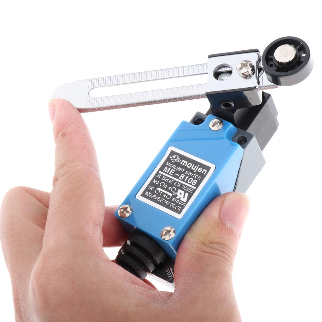 Limit Switch - สวิตช์ไมโคร 0V 5A สวิตช์จำกัดตำแหน่ง พร้อมปรับได้