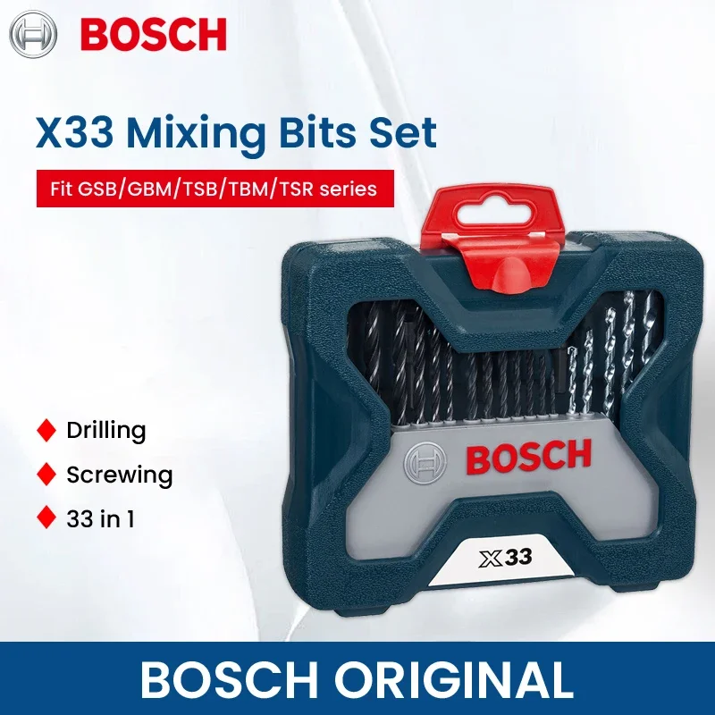 ชุดดอกสว่านและดอกไขควง Bosch X - Drill Bit Set บทวิจารณ์และราคา