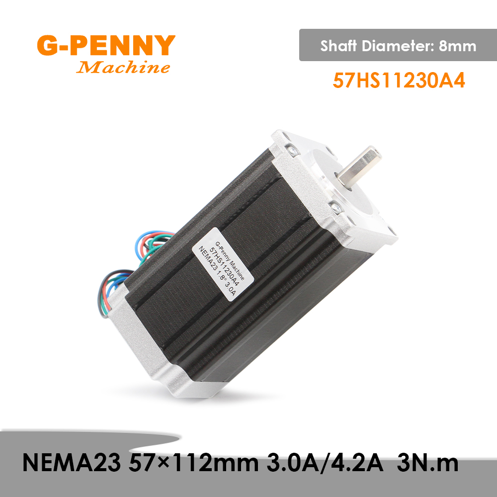 NEMA23มอเตอร์สเต็ป3Nm ขนาด57x1 - Nema23 Stepper บทวิจารณ์และราคา
