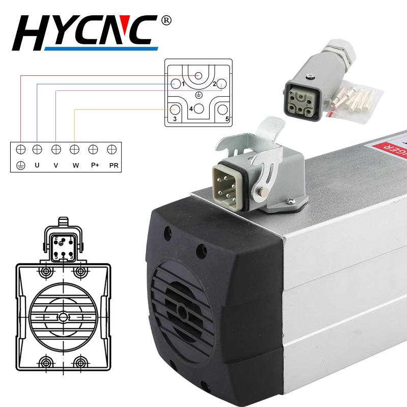 มอเตอร์แกนหมุนเครื่องแกะสลัก H - Spindle Motor บทวิจารณ์และราคา
