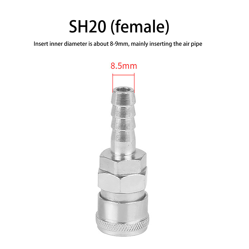 2pcs PNEUMATIC FITTING มาตรฐาน - Coupling 8Mm บทวิจารณ์และราคา