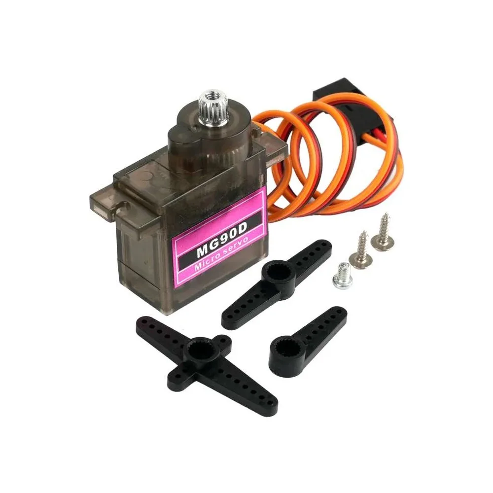 เซอร์โวดิจิทัล MG90D 9 กรัม เฟ - Servo 9G บทวิจารณ์และราคา