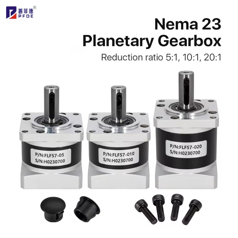 FLF57-05 NEMA 23ตัวลดความเร็วม - Nema23 Stepper บทวิจารณ์และราคา