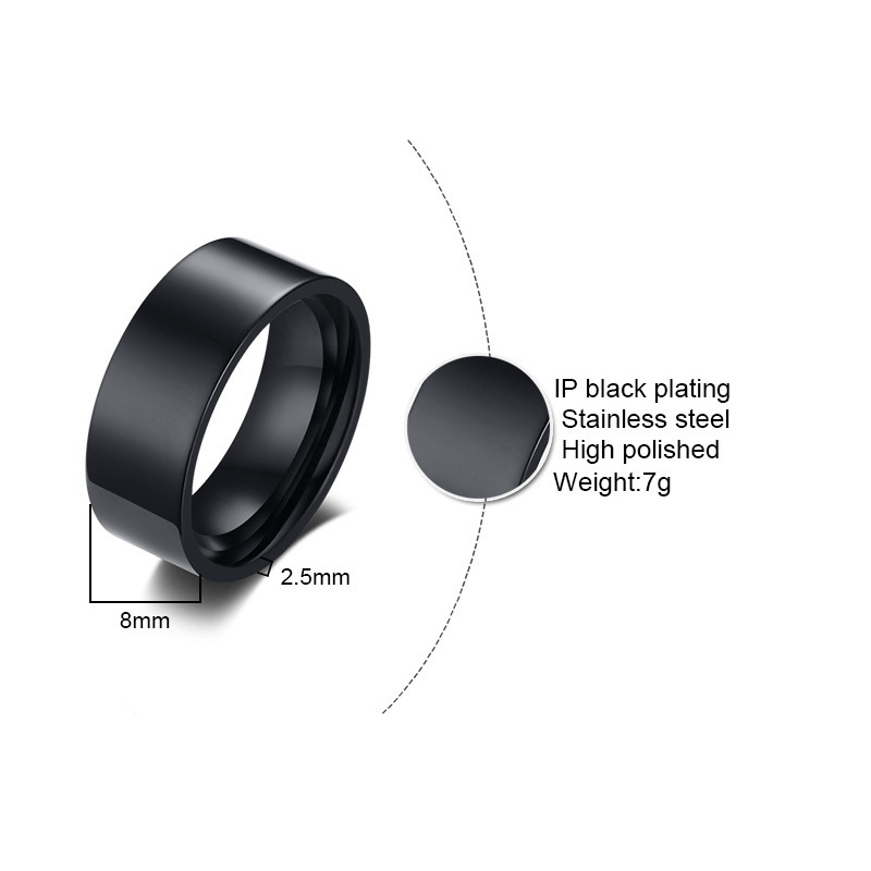 แหวนเงินย้อนยุคสเตนเลสสตีลเรีย - Coupling 8Mm บทวิจารณ์และราคา