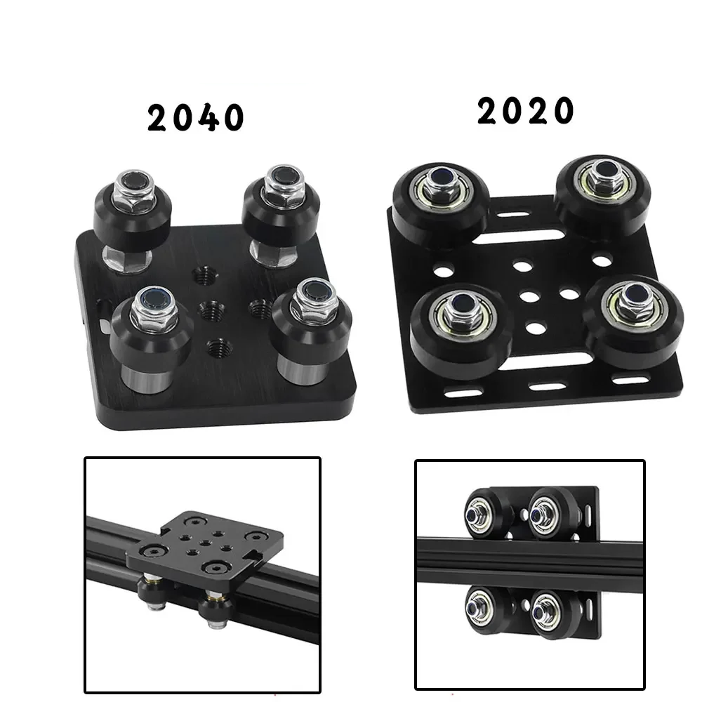 1 ชุด 3D ชิ้นส่วนเครื่องพิมพ์  - V Slot Wheel บทวิจารณ์และราคา
