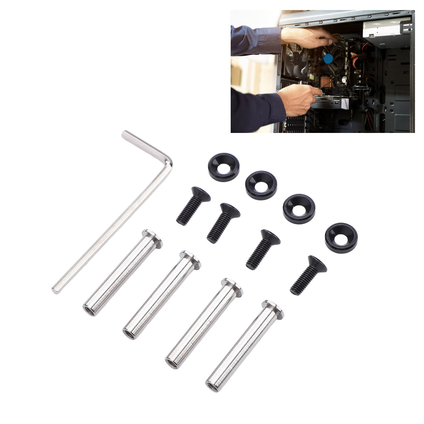 ชุดสกรูพัดลม CPU สกรูพัดลมเคสค - Aluminium Extrusion บทวิจารณ์และราคา