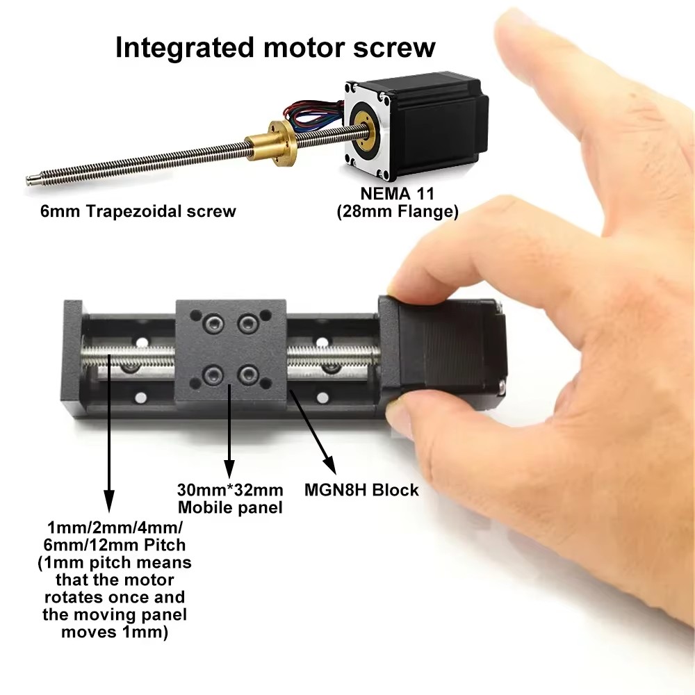 CNC Mini T-type ตารางเลื่อน 50 - Linear Rod 8Mm บทวิจารณ์และราคา