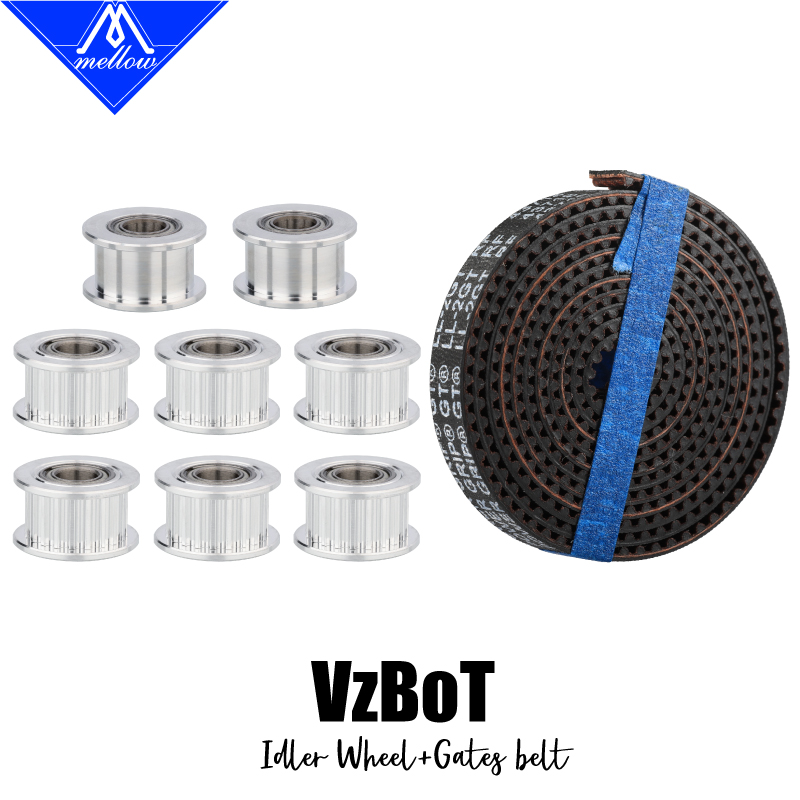 Mellow 1ชุดอลูมิเนียม GT2 Idle - Gt2 Pulley บทวิจารณ์และราคา