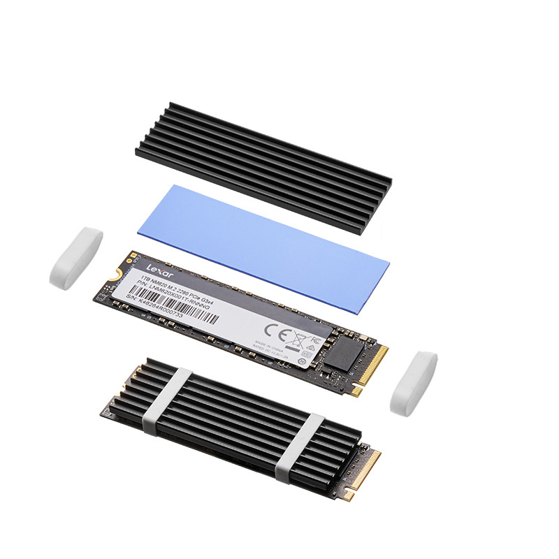 GPUHLOD M.2 SSD ฮีทซิงค์ M2 22 - Aluminium Extrusion บทวิจารณ์และราคา