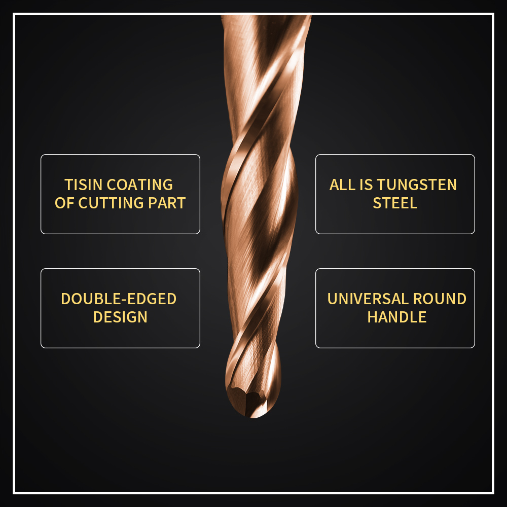 Weitol 1 ชิ้น 2 ขลุ่ย Taper Sp - End Mill Set บทวิจารณ์และราคา