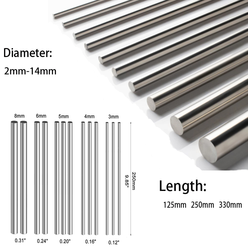1/5 PC สแตนเลสสตีลรอบ Rod เครื - Linear Rod 8Mm บทวิจารณ์และราคา
